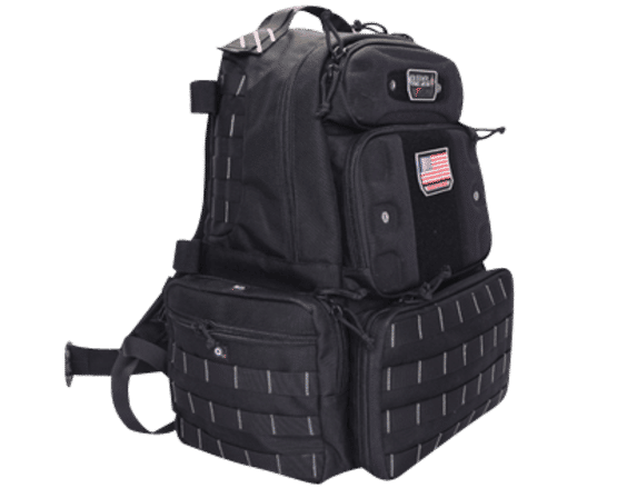 The Tactical Range Backpack offers a way to carry all your tactical gear and favorite pistols in a single pack.